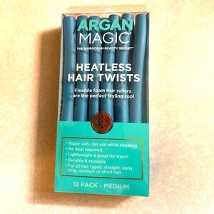 ARGAN MAGIC' THE MOROCCAN BEAUTY SECRET™ HEATLESS HAIR TWISTS